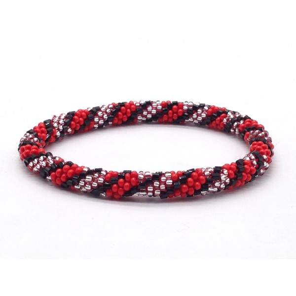 Prime Quality Crafted Glass Crochet Bracelets And Bangles 