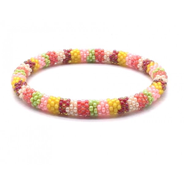 Latest Handmade Glass Beads Bracelets For Wholesale- Superior Fashion Bands And Bracelets- Bridal Casual Wear