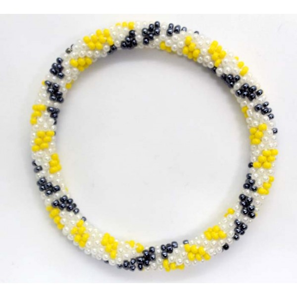 Ahana's Beads Bracelets - Nepal Glass Beads Bracelets - Fashion Bracelets - Jewelry - BD-089