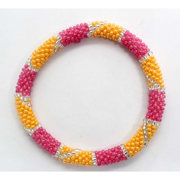 Ahana's Beads Bracelets - Glass Beaded Nepal Bracelets - Fashion Bracelets - Jewelry - BD-115