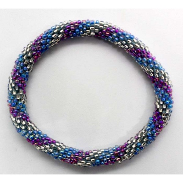 Ahana's Beads Bracelets - Nepal Glass Beaded Bracelets - Wholesale Fashion Bracelets - Jewelry - BD-136