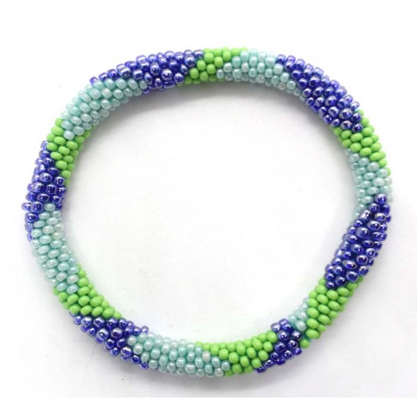 Ahana's Beads Bracelets - Glass Beaded Nepal Bracelets - Fashion Bracelets - Jewelry - BD-161