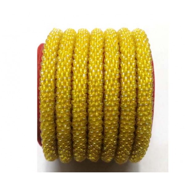 Beaded Crochet Bracelets | Seed Bead Bracelet | Colorful Glass Bead Bangle | Nepali Bracelet For Women | Unisex Stacking Bracelets